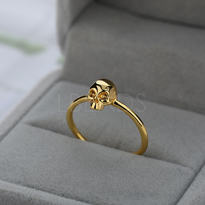 Skull Head Alloy Finger Rings FS-WG98A66-01-1