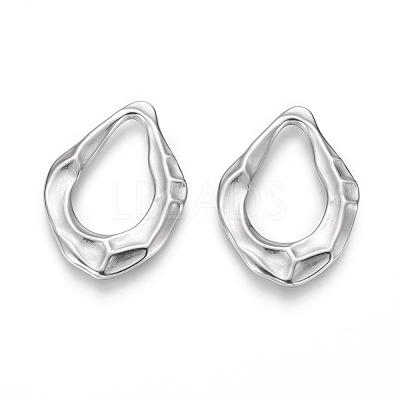 Tarnish Resistant 304 Stainless Steel Bumpy Pendants X-STAS-G214-60P-1