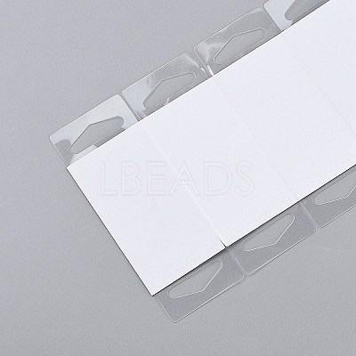 Transparent PVC Self Adhesive Hang Tabs X-CDIS-Z001-01A-1