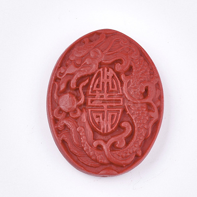 Cinnabar Beads CARL-T001-06-1