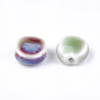 Handmade Porcelain Beads PORC-S498-39I-1