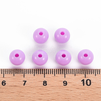 Opaque Acrylic Beads MACR-S370-C8mm-A03-1