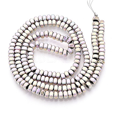 Electroplated Synthetic Non-magnetic Hematite Beads Strands G-T139-61D-1