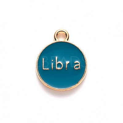 Alloy Enamel Pendants LS-X-ENAM-S124-01B-05K-1