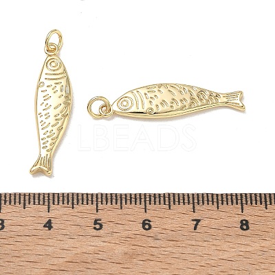 Brass Pendants KK-CBA9234-17G-1