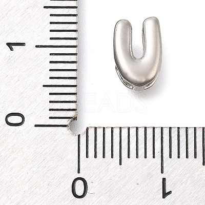 304 Stainless Steel Slide Charms STAS-B075-37P-U-1