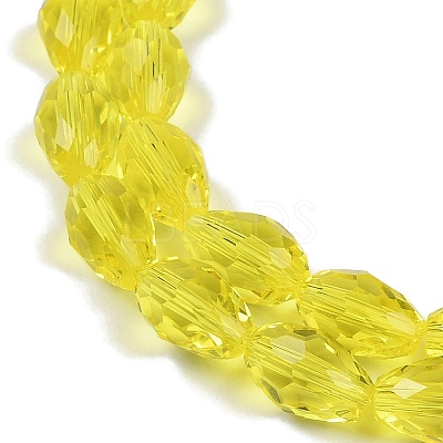 Transparent Glass Beads Strands EGLA-N013-T4mm-D26-1