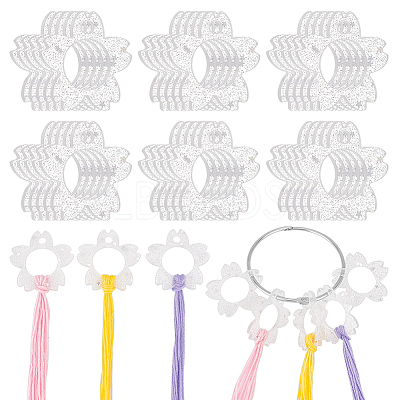 20Pcs Acrylic Floss Bobbin TOOL-OC0001-92D-1