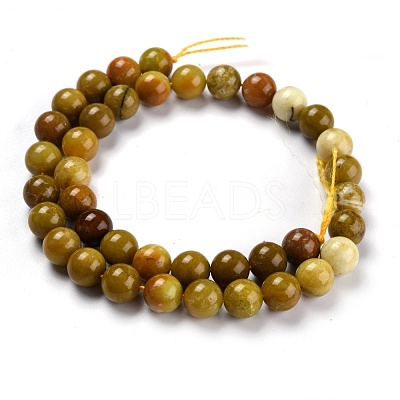 Natural Yellow Opal Beads G-P446-02C-1