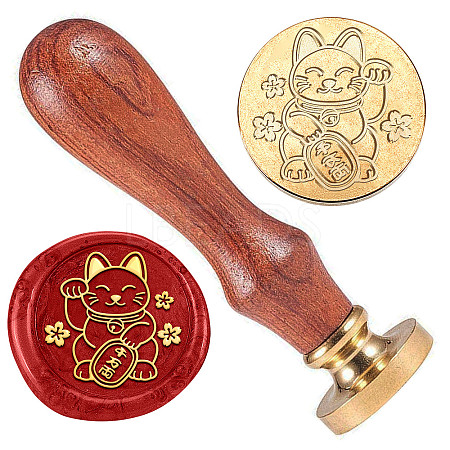 Wax Seal Stamp Set AJEW-WH0208-859-1