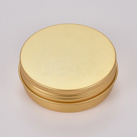 Round Aluminium Tin Cans LS-CON-WH0068-60-1
