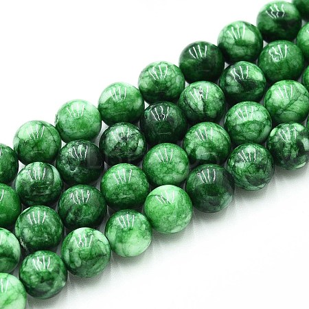 Natural Quartz Beads Strands G-N355-8mm-60-1