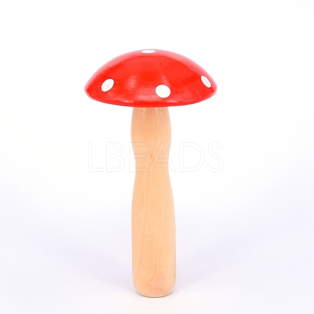 Wood PRYM Darning Mushroom TOOL-WH0122-13-1