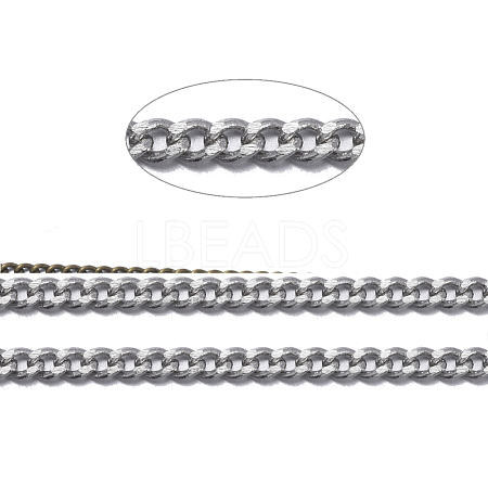 Brass Curb Chains CHC-S009-003P-NF-1