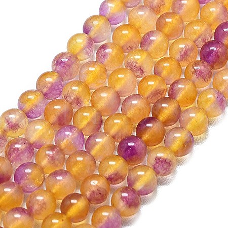 Natural Malaysia Jade Beads Strands G-L645-C01-4mm-32-1
