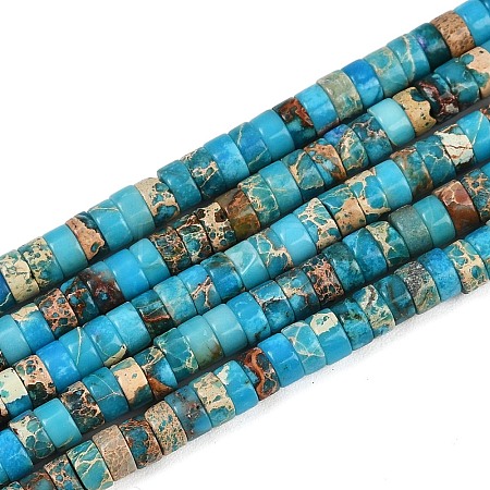 Natural Imperial Jasper Beads Strands G-Q171-A01-01L-1