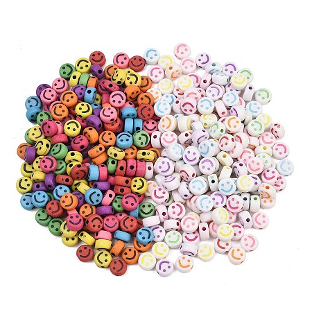 50G 2 Style Opaque Craft Acrylic Beads MACR-FS0001-48-1