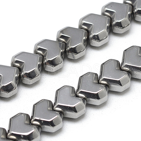 Electroplate Non-magnetic Synthetic Hematite Beads Strands X-G-T057-10H-1