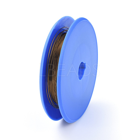 Round Copper Craft Wire X-CWIR-E004-0.4mm-G-1