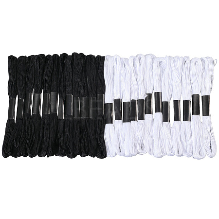 Polyester Embroidery Threads for Cross Stitch SENE-CY0001-07A-1