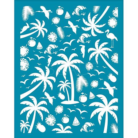 Silk Screen Printing Stencil DIY-WH0341-121-1