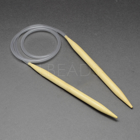 Rubber Wire Bamboo Circular Knitting Needles TOOL-R056-5.0mm-01-1