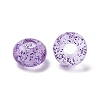 Transparent Acrylic European Beads TACR-P009-A01-05-2