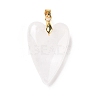 Natural Quartz Crystal Pendants G-E570-01G-12-1