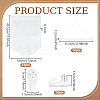 12Pcs Polyester Blank Flag AJEW-FG0005-61-2