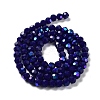 Opaque Glass Beads Strands EGLA-A035-P6mm-L09-2