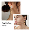 Craftdady DIY Wing Drop Earrings Making Kit DIY-CD0001-38-14