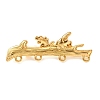 Branch Shaped Alloy Brooch Findings AL-G001-02G-1