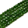 Natural Green Diopside Beads Strands G-NH0046-A01-03-2