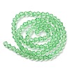 Transparent Glass Beads Strands GLAA-F029-4mm-24-2
