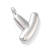 Rack Plating Brass Balloon Letter Pendants LS-KK-C050-01P-Y-1