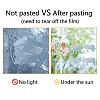 Waterproof PVC Colored Laser Stained Window Film Adhesive Stickers DIY-WH0256-034-10