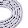Handmade Polymer Clay Beads Strands CLAY-R089-8mm-Q036-2