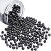 Electroplated Natural Lava Rock Beads G-NB0001-91A-1