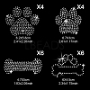 Glass Hotfix Rhinestone DIY-WH0580-82B-2