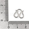 Brass M-Hook Clasps KK-CBA0DF0-14A-P-3