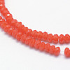 Opaque Glass Beads Strands LS-EGLA-J144-NB03-3