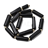 Natural Shungite Beads Strands G-D353-A10-3