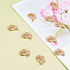 Brass Pendants KK-CJ0001-07-NF-4