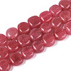 Natural White Jade Beads Strands G-N354-01A-02-2