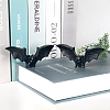 Natural Obsidian Carved Bat Figurines PW-WG8A6A6-01-2