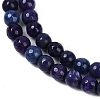 Natural Fire Crackle Agate Beads Strands G-C082-A01-34-4