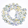 Handmade Millefiori Lampwork Beads Strands LAMP-N023-001K-2