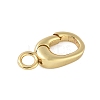 Brass Spring Gate Ring KK-L245-04G-02-2