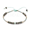 Adjustable Nylon Thread Braided Bead Bracelets BJEW-JB05504-3