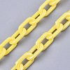 Acrylic Opaque Cable Chains PACR-N009-002I-4